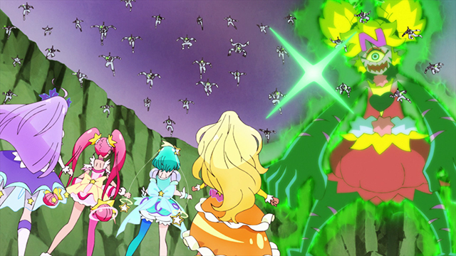 第 21 話「虹色のスペクトル☆キュアコスモの力！」の場面１