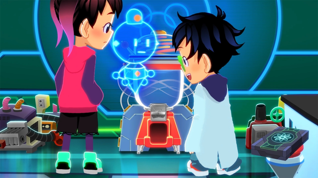 第 1 話「エレモン誕生！」の場面２