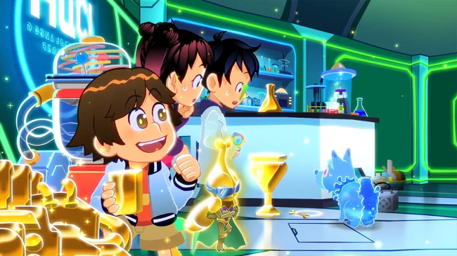 第 4 話「黄金の魔術師ソルティゴールド」の場面３