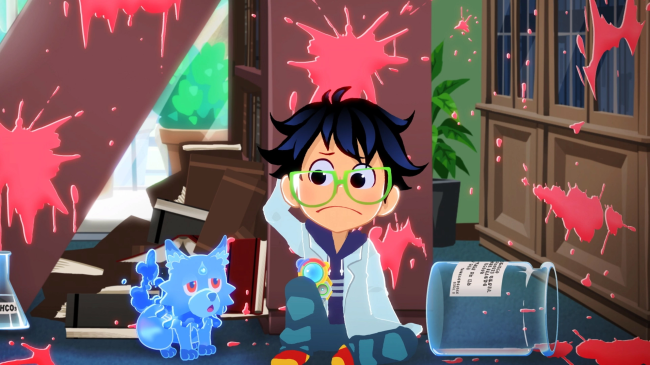 第 5 話「ウッド家の大掃除」の場面２