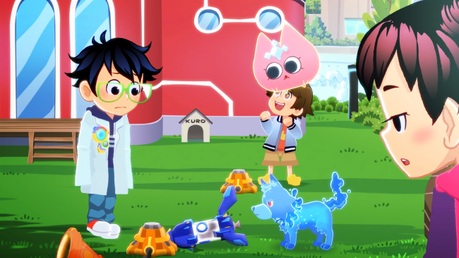 第 8 話「GO！　ロケット！」の場面１