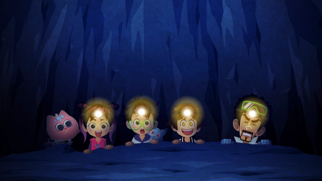 第10話「無人島の冒険」の場面４