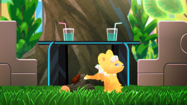 第12話「シリカ、頑張る」の場面３