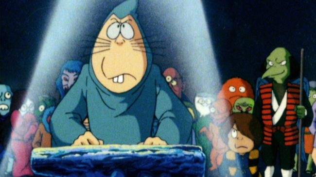 3期「鬼太郎危うし！妖怪大裁判」の場面２