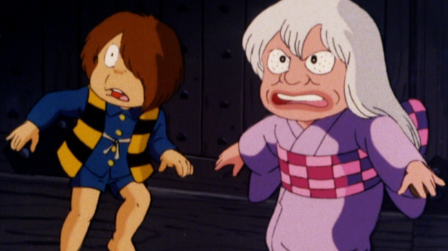 3期「謎の妖怪城出現！！」の場面４