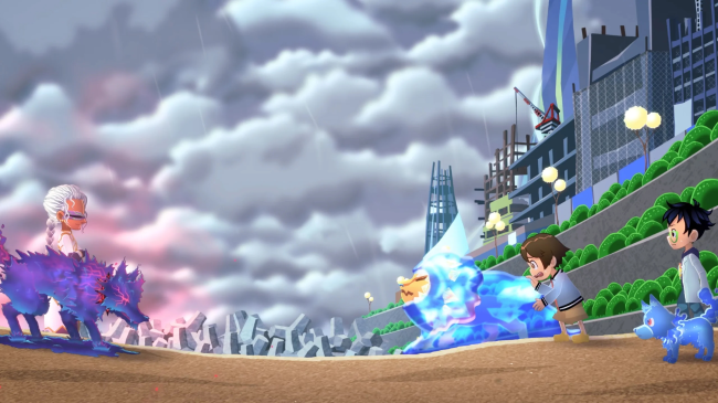 第29話「決戦　アクロ対リキッド」の場面１