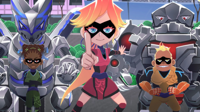 第29話「決戦　アクロ対リキッド」の場面２