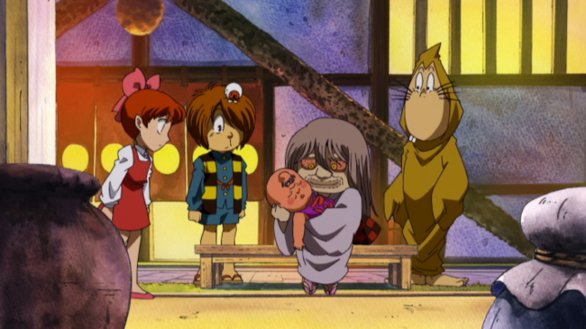 5期「パパになった ねずみ男」の場面１