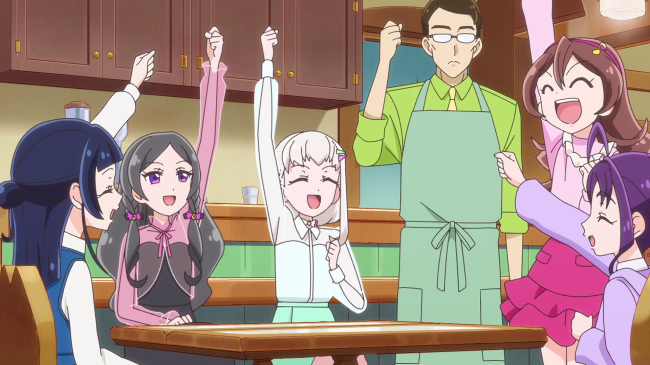 第 36 話「けってい！キミとのライブ！」の場面１