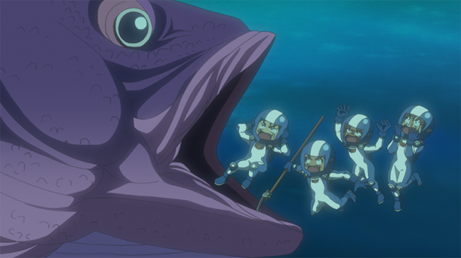 第 8 話「干潟のサバイバル　その2」の場面１